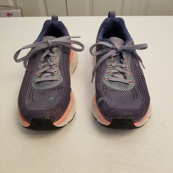 Skechers Goga Mat Air Cooled Slip On Women’s Size 7 Flaw Paint Splash - Picture 1 of 11